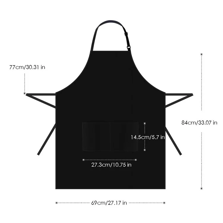 

2021 new high quality home apron Kitchen Apron oil proof and antifouling