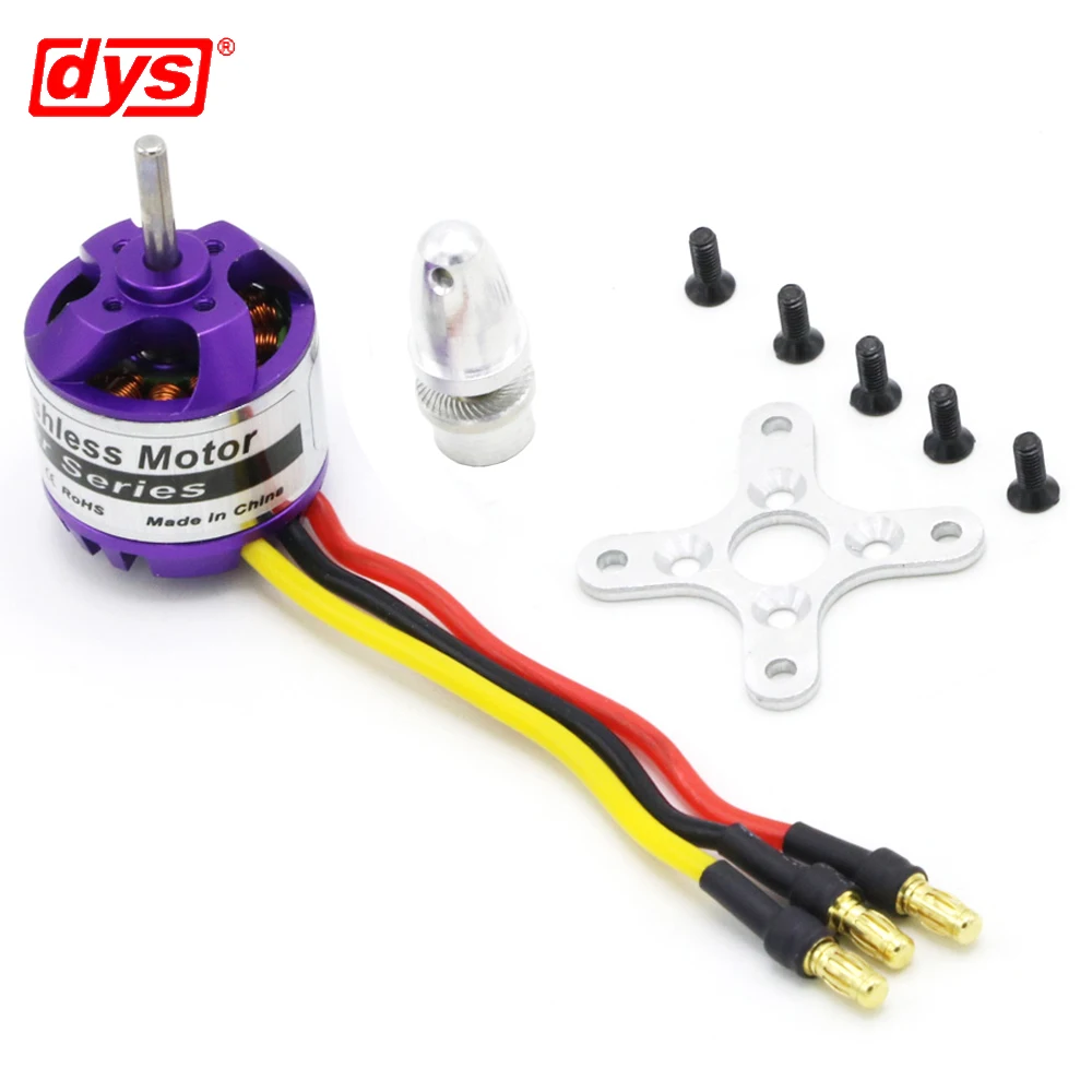 DYS D2830 3 175 КВ/кв 2-4S мм вал бесщеточный двигатель для радиоуправляемого