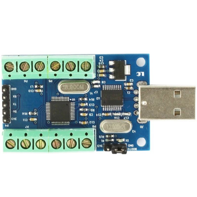 Usb интерфейс 10 каналов 12Bit Ad выборка данных сбор Stm32 коммуникационная плата