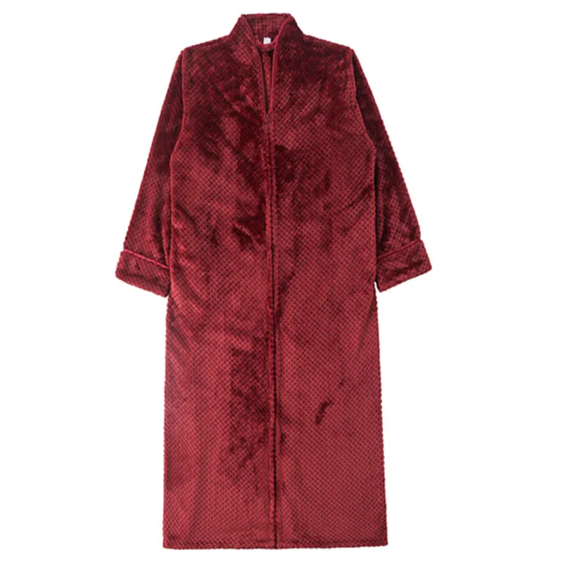 Халат кимоно с V образным вырезом для влюбленных халат на молнии Зимний новый