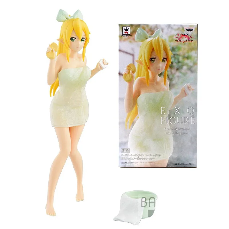 Нож и русание Bandai God Field Manual EXQ фигурка Tonggu эльф прямых листьев SAO Group Li FA банный