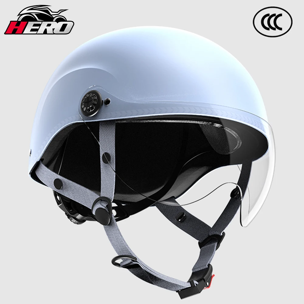 

Motorcycle Helmet Dual & Single Lens Visors Moto Helmet Bicycle Men Women Summer Scooter Moto Casco 3C Certification 54-60CM