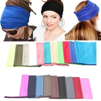 cotton stretch women headband turban headwrap hair band accessories hairband