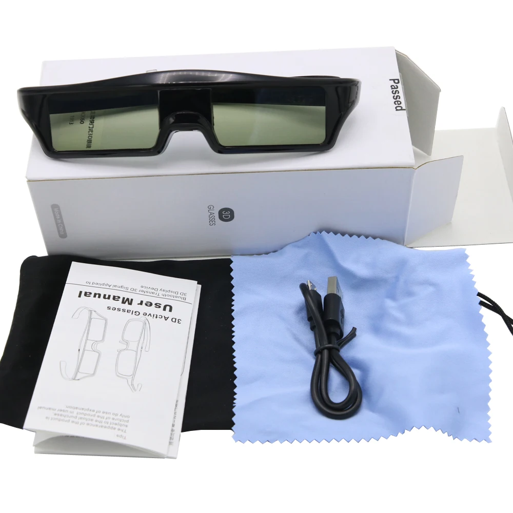 3D стекло 4 шт. активная затвор Bluetooth RF 480 Гц очки для Sony TV EPSON проектор TW6600/5350/5030UB/5040UB