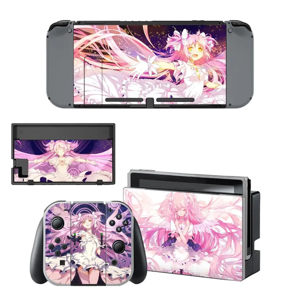 Виниловая наклейка для Nintendo Switch NS пульт управления и подставка