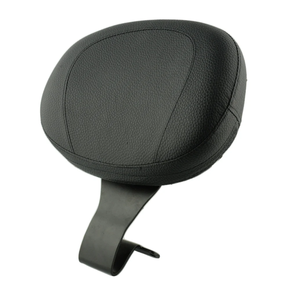 Черная кожаная задняя часть для мотоциклетного водителя спинки Yamaha V Star Drag 1100 XVS