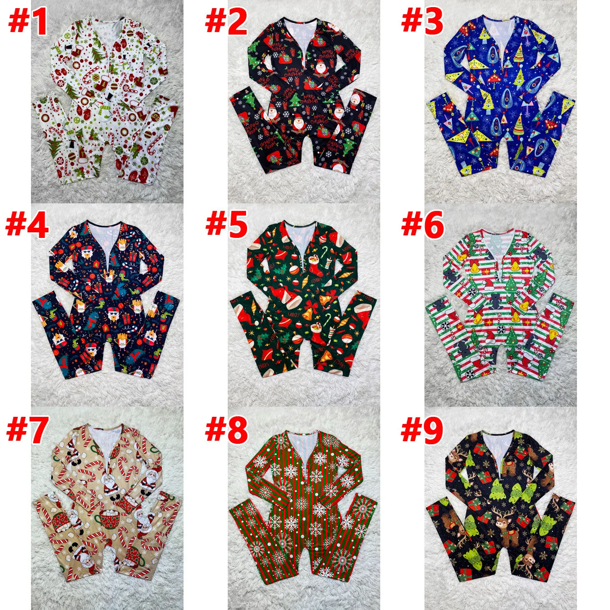 

Chocomist Jumpsuits Casual Christmas Print Women Jumpsuit