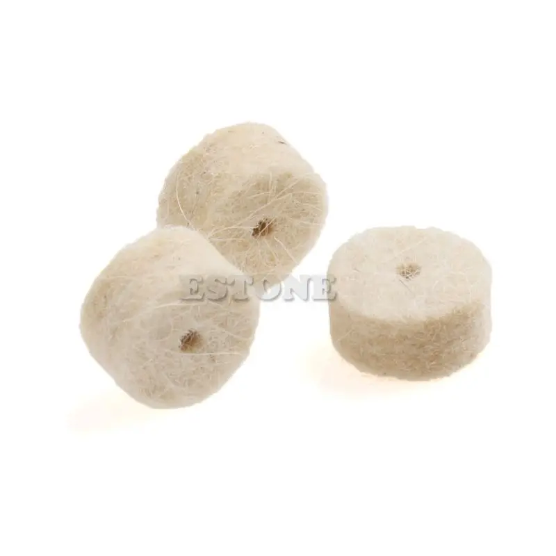 

35Pcs Soft Felt Polishing Buffing Burr Wheel Kit for dremel Rotary Tools 1/8" Y5JA