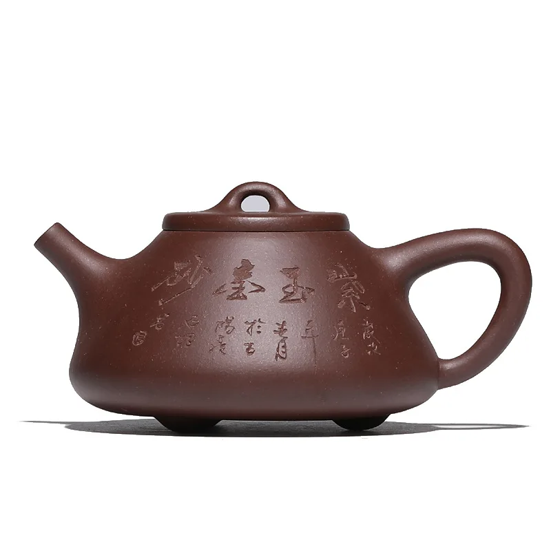 

Yixing famous hand-made purple clay teapot raw material purple clay Purple Jade ladle teapot inner wall seal Kung Fu Tea Set