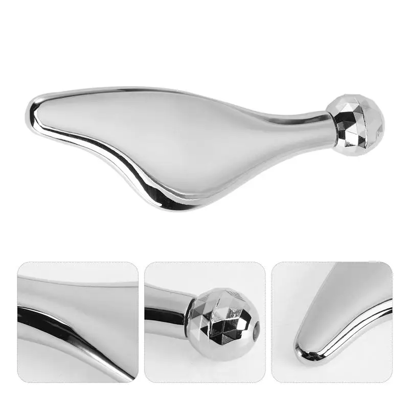

1 Pc of Beauty Massage Stick Facial Massage Roller Face Beauty Massager Gua Sha Plate for Woman Female Lady