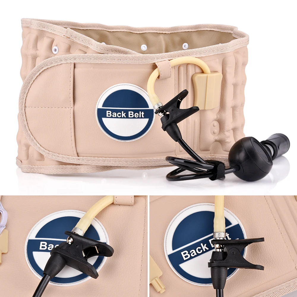 Пояс для снятия боли в нижней части спины надувной пояс спине с удлинительным