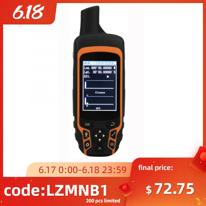 ZL 166 ручной GPS навигация трек Land измеритель площади на тонкопленочных
