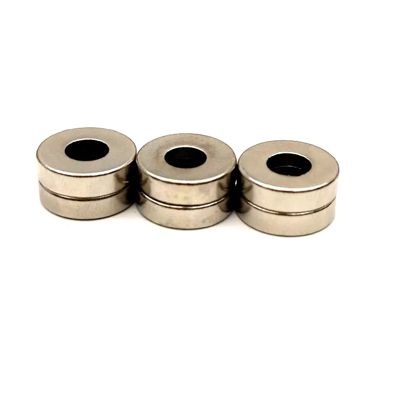 NdFeB Magnet Micro Ring OD 8x3x2 mm Rod Diametrically Magnetized Strong Neodymium Permanent Rare Earth Magnets 100pcs