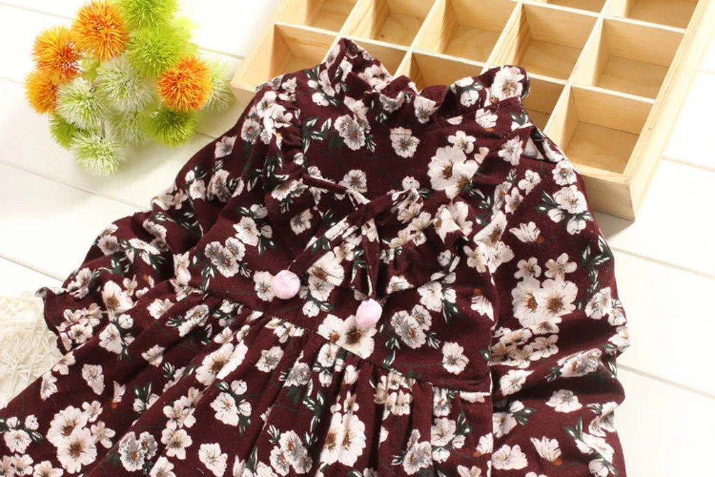 Платье для девочек; vestidos; Детские платья для девочек; vestido infantil; рождественское платье на Хэллоуин; vestido; Повседневное платье с длинными рукавами и принтом; Z4
