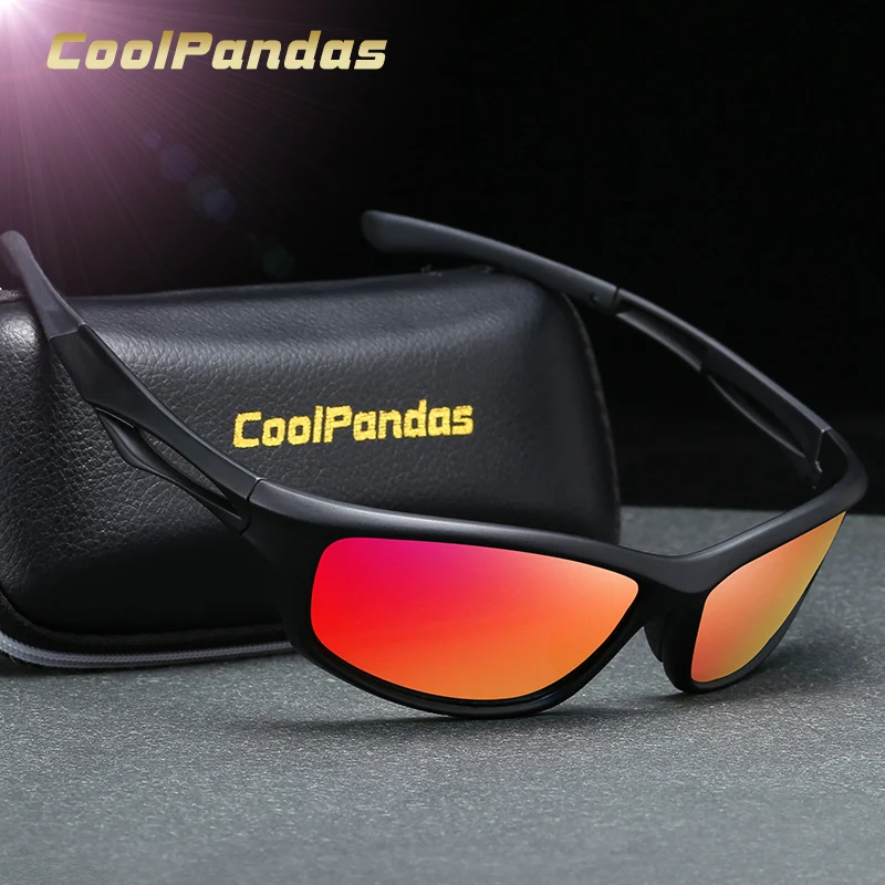 CoolPandas брендовые классические солнцезащитные очки поляризационные мужские