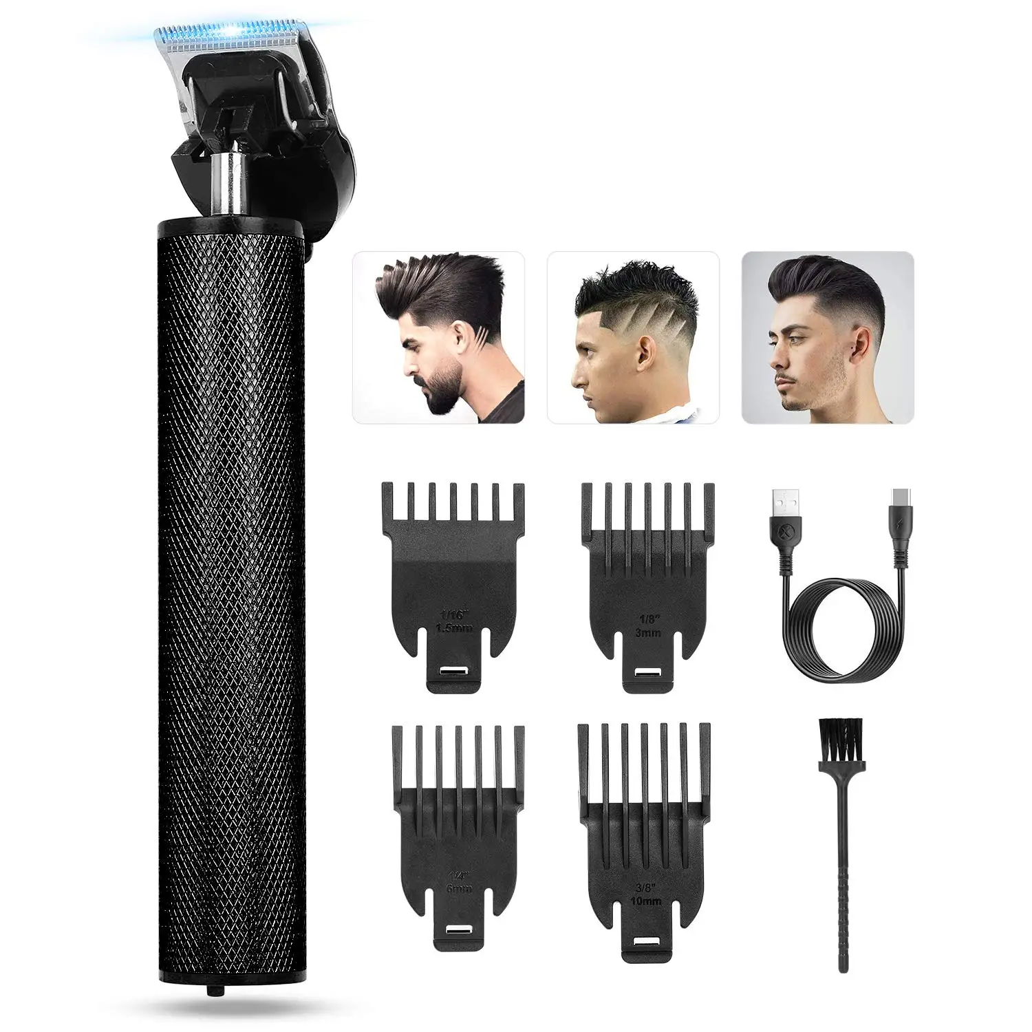 

Hair trimmer for hair cutting cordless 0mm gap Baldheaded hair Cordless beard Shaver Trimmer for Men Barber Hair Cutting Machine