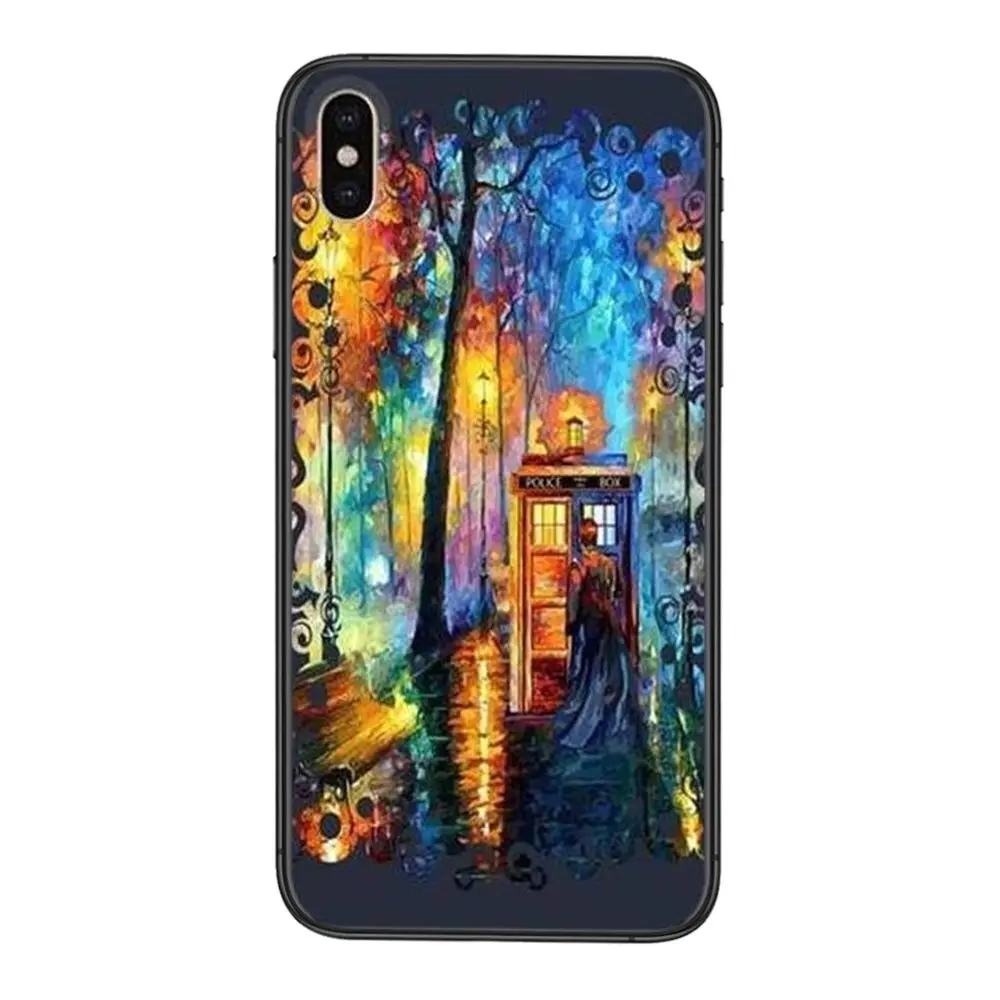 Doctor who van gogh Art For Mate 40 30 20X 10 lite plus pro Nova 8 Pro 7 6 se Soft TPU Cell Phone Case Best Price | Мобильные