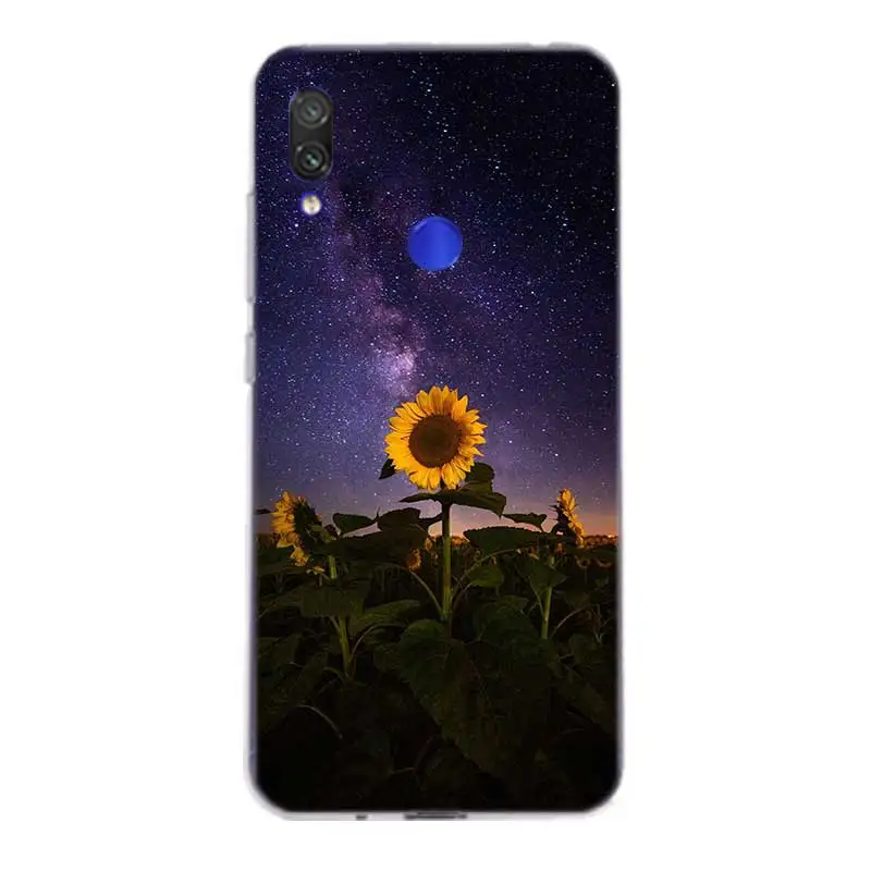 Starry landscape Silicone Case For Xiaomi Redmi Note 8 7 6 Pro 5 4 4X 5A Plus Xiomi 9T 9SE Lite A1 A2 Cover |