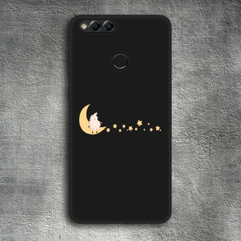 04 Тонкий чехол для телефона для Huawei Honor 6X 7C 7X 8X 8C цветной матовый защитный чехол для Honor 9 Lite 7A Pro Мягкий силиконовый чехол из ТПУ - Цвет: 04