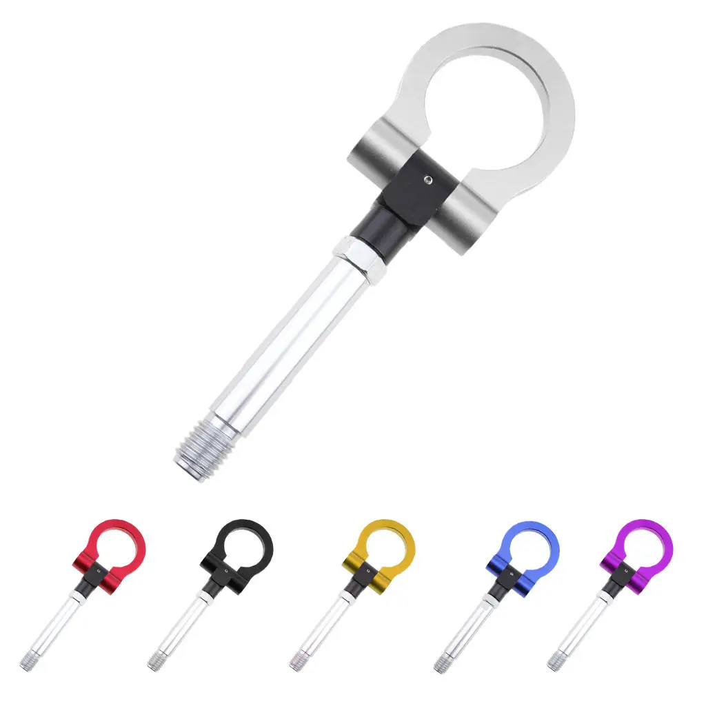 

Автомобильный передний и задний бампер Tralier Комплект гоночный буксировочный крюк кольцо для Honda Fit красивый цвет