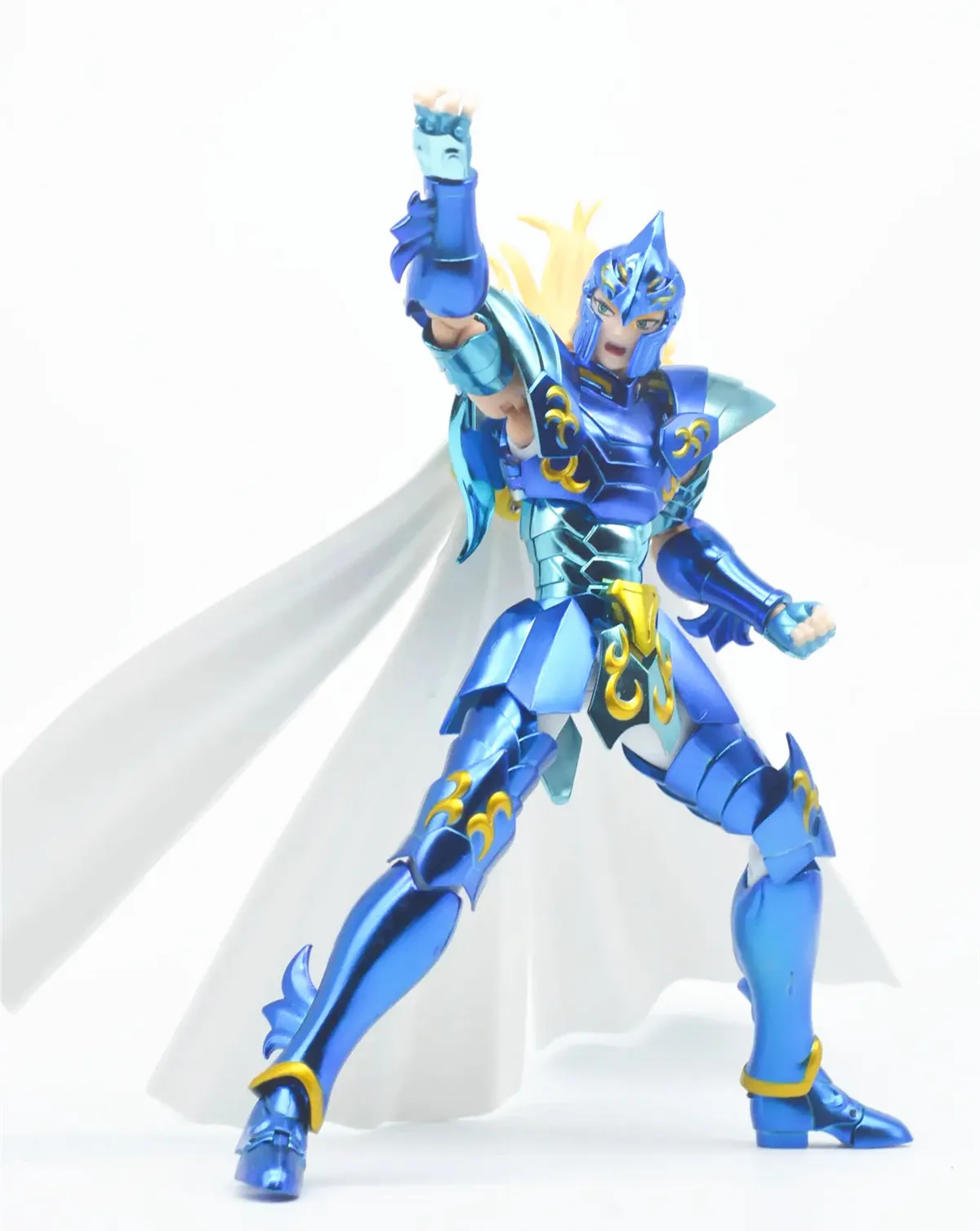 

Jmodel Saint Seiya Cloth Myth EX 15th blue Marina Sea Horse Baian model metal Cloth SJ032