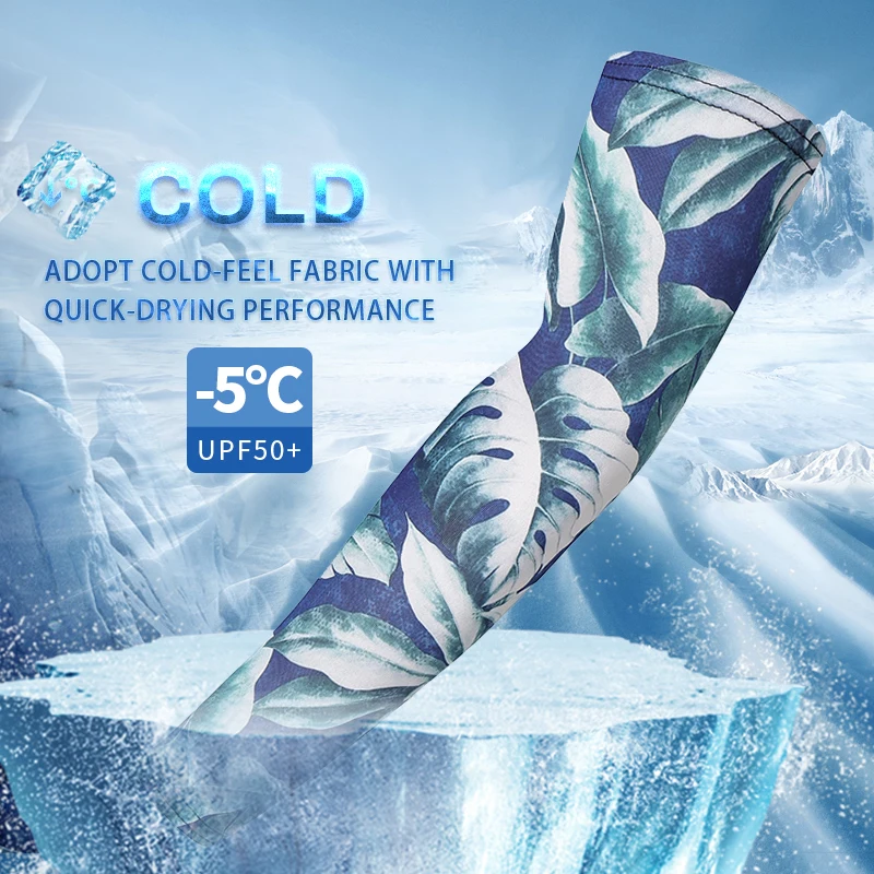 Спортивный дышащий рукав на руку с 3D татуировкой для бега велоспорта