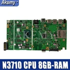 НОВАЯ X541SA системная плата REV 2.0 Для For Asus X541 X541S X541SA материнской платы ноутбука Тест ОК N3710 процессора + 8GB-RAM