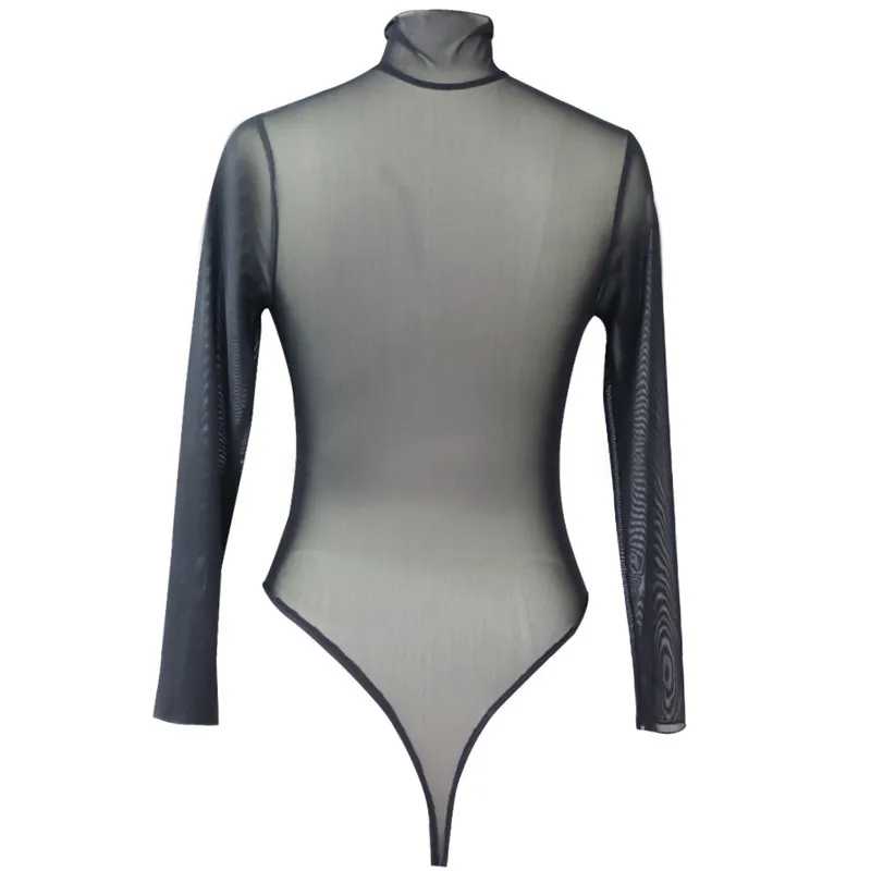 Женское Сетчатое нижнее белье TiaoBug прозрачный купальник слитный