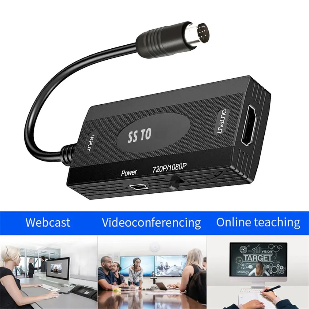 Фото Новый адаптер SS-HDMI совместимый с Mars кабель для преобразования сигнала RGB Новый адаптер SS-HDMI совместимый с Mars кабель для преобразования сигнала RGB