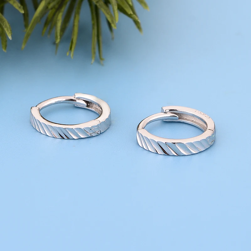 Женские маленькие серьги гвоздики из серебра 100% пробы|Серьги-гвоздики| |