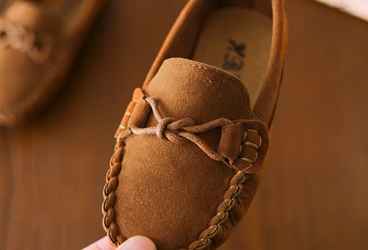 Size 21-35 Baby Toddler Shoes Spring Summer Children Soft PU Leather Casual Shoes Boys Loafers Girls Moccasins Shoes