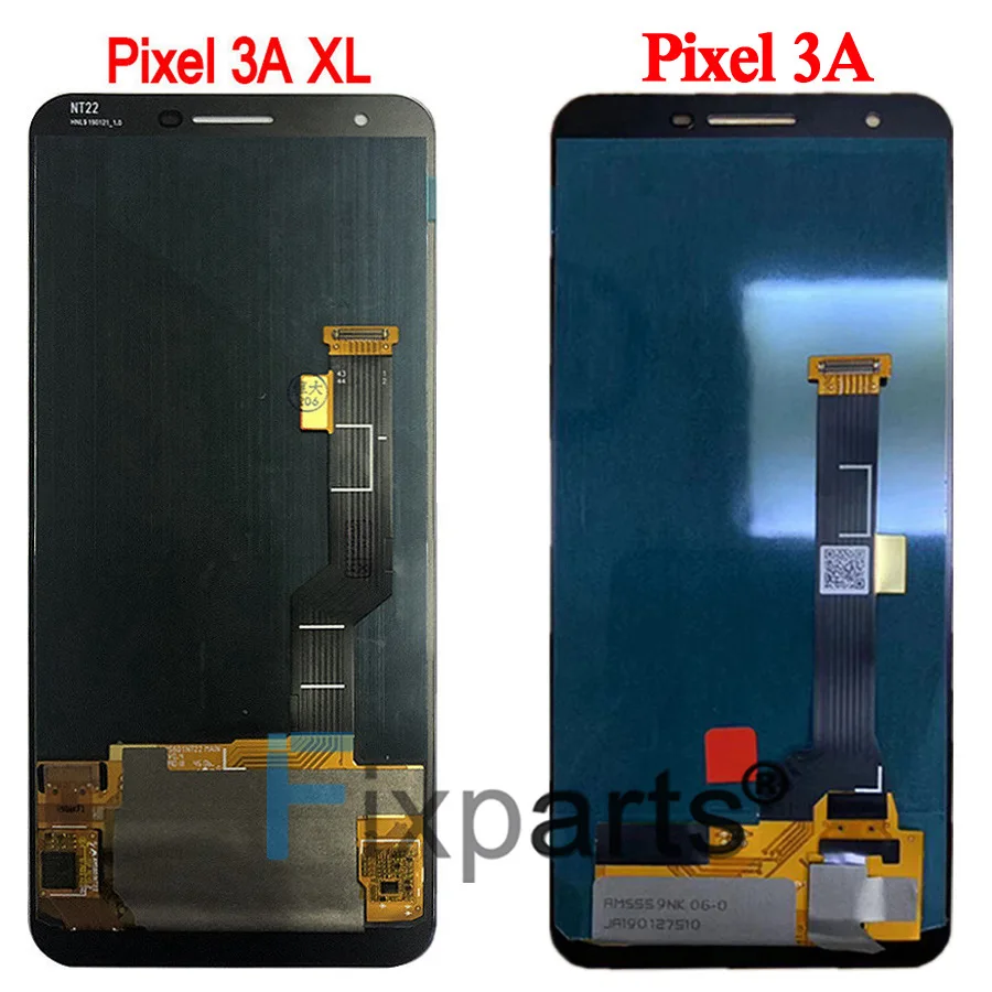 100% протестированный ЖК-экран Google Pixel 3A XL сенсорный дигитайзер в сборе Замена для