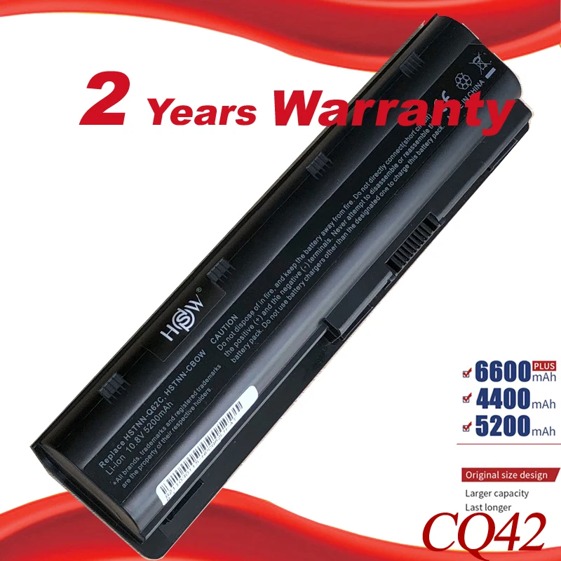 Аккумулятор для ноутбука HP Pavilion G4 G7 G6 HSW CQ42 CQ32 G42 CQ43 G32 DV6 DM4 430 bateria 593553- 001 MU06 |