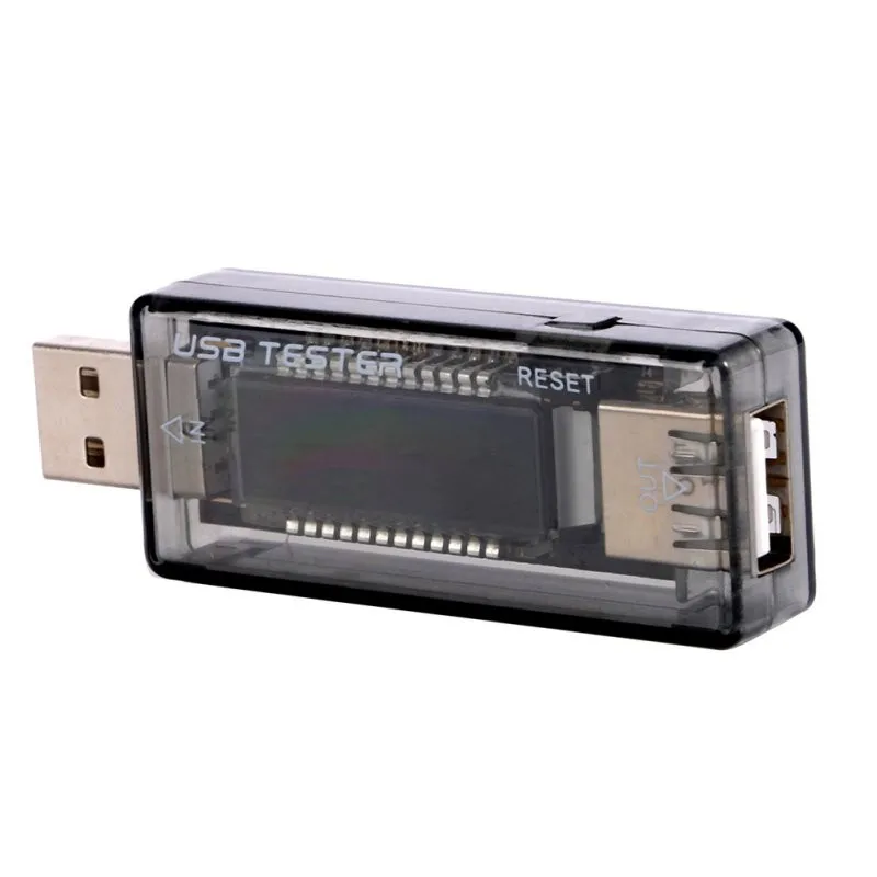 QC USB зарядное устройство Доктор мобильный детектор уровня мощности тест батареи мобильного телефона