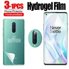 Гидрогелевая пленка для экрана и камеры Oneplus 8 Pro, 1-3 шт.