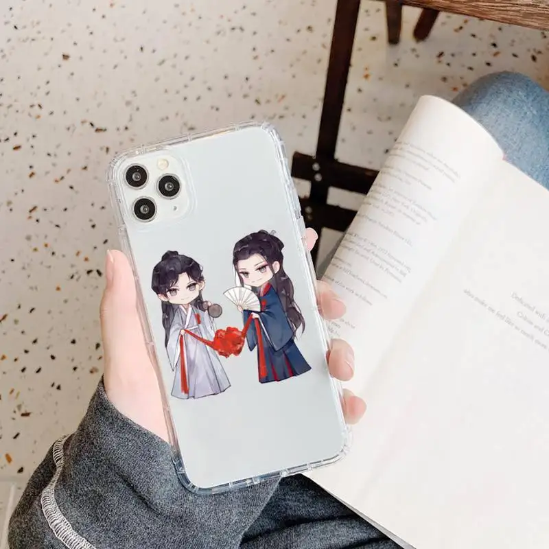 

Cartoon cute Word of honor TV series Phone Case Transparent soft For iphone 5 5s 5c se 6 6s 7 8 11 12 plus mini x xs xr pro max