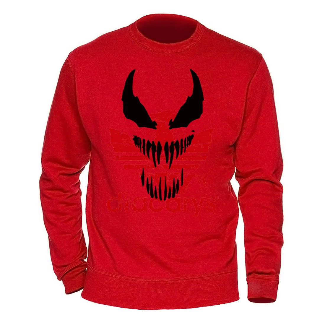red 1 Новинка, мужская толстовка с длинным рукавом с принтом Venom, толстовка Marvel, мужская повседневная брендовая одежда, толстовка с капюшоном, уличная одежда, куртка - Цвет: red 1