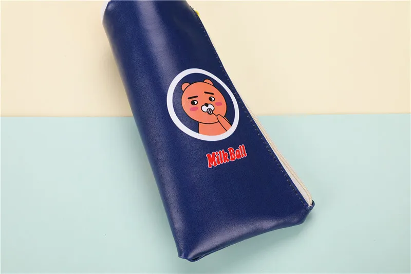 Милый кожаный чехол для ручек, тканевая сумка для карандашей etui, чехол для карандашей cuir, Стильный чехол для карандашей, школьная сумка, Плюмье scol 04895