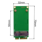 Адаптер mSATA 3x5 см на 3x7 см Mini PCI-e SATA SSD для Asus Eee PC 1000 S101 900 901 900A T91