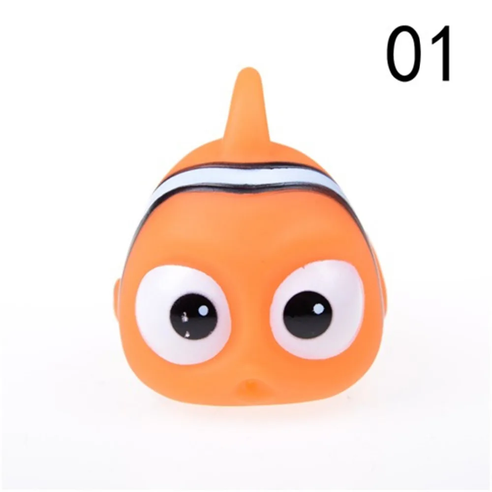 Bath Toys Baby Kids Bathroom Newborn Cute Cartoon Infant Swim Classic Toys fun Animals Swimming Water Soft Floating Bathing Toy