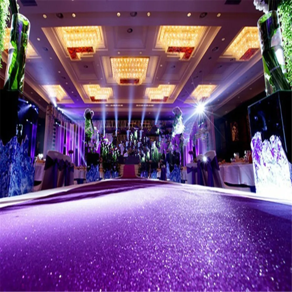 

Новинка 2021 золотистый высококачественный перламутровый ковер Свадебный коридор бегунок T-станция декоративный ковер для Вечерние Бесплат...