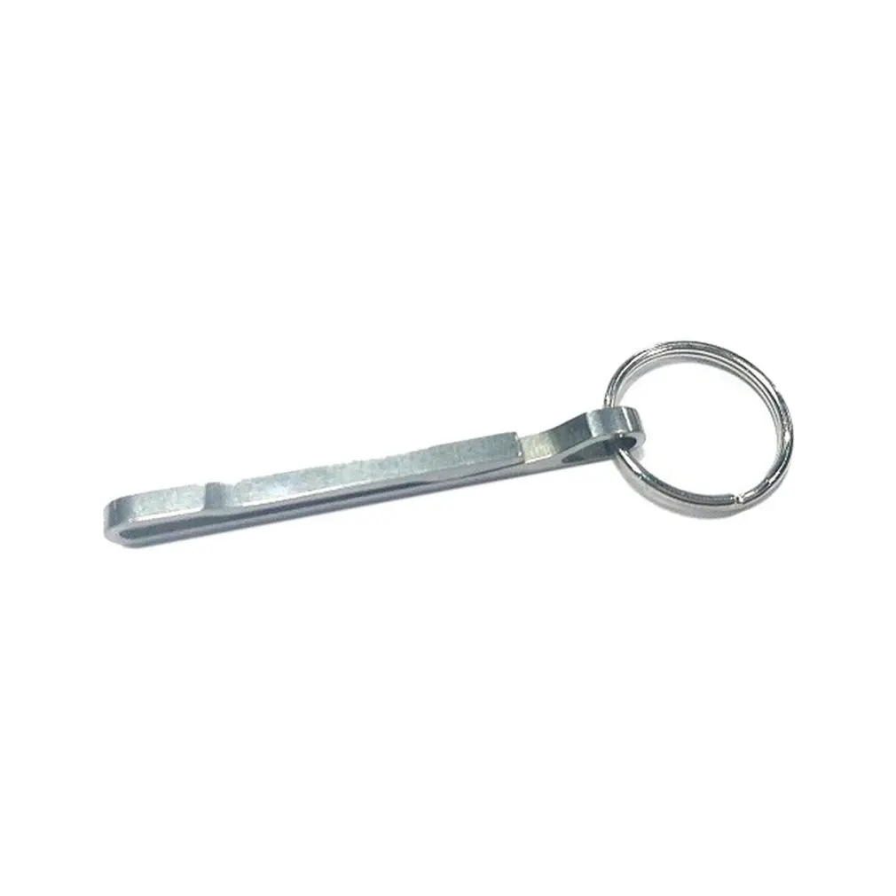 Пряжка из нержавеющей стали Карабин брелок поясной ремень зажим кольцо для