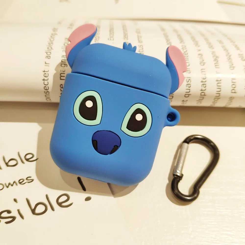Милый мультфильм Superheros Bluetooth наушники чехол защитный чехол Аксессуары для кожи для Airpods Чехлы зарядная коробка с кольцом ремень