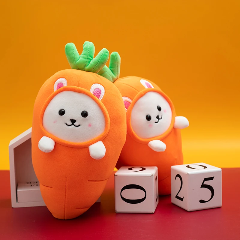 Kawaii 26CM Creative Plush Vegetables Food Dolls Radish Carrot Broccoli Toys Stuffed Keychian Pendant Kids Girls Gift - купить по