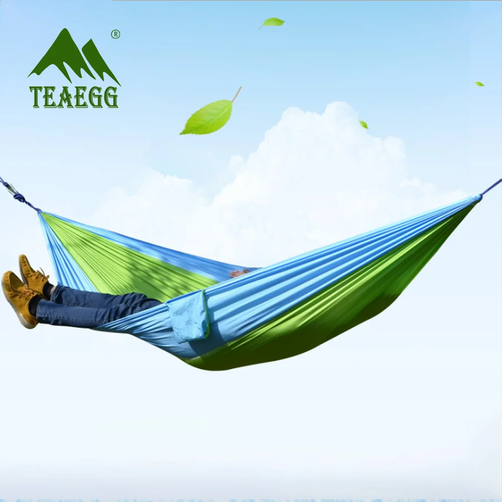 Открытый одиночный двойной гамак для взрослых альпинизма путешествия выживания
