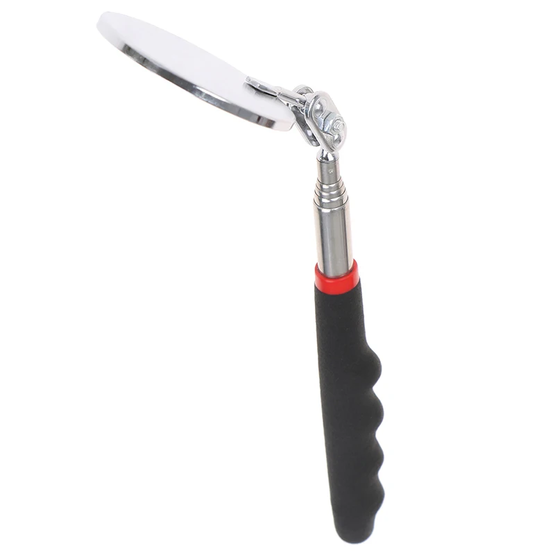 

1 шт. 50 мм Автомобильный телескопический объектив обнаружения с нескользящей ручкой из нержавеющей стали осмотр 360 круглый зеркальный портативный инструмент для ремонта