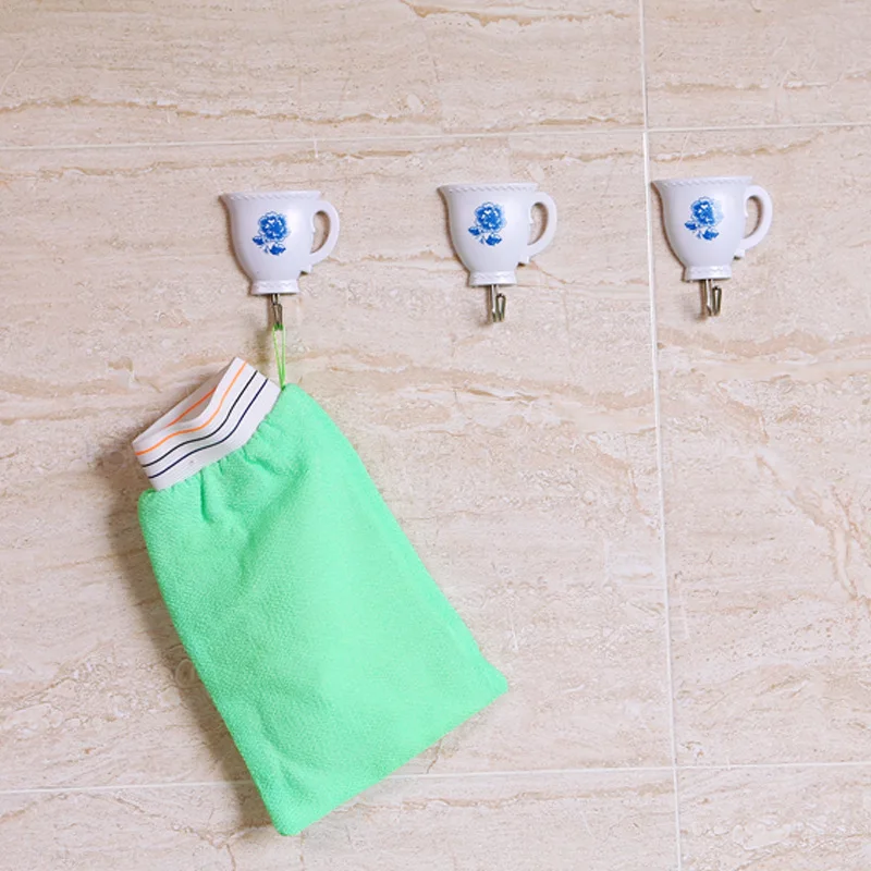 

Exfoliating Body-Scrub Towel Glove Smooth Skin Extreme Comfort Shower Bath Cleaner Mitt Rub Dead Skin Removal Bathing Sponge