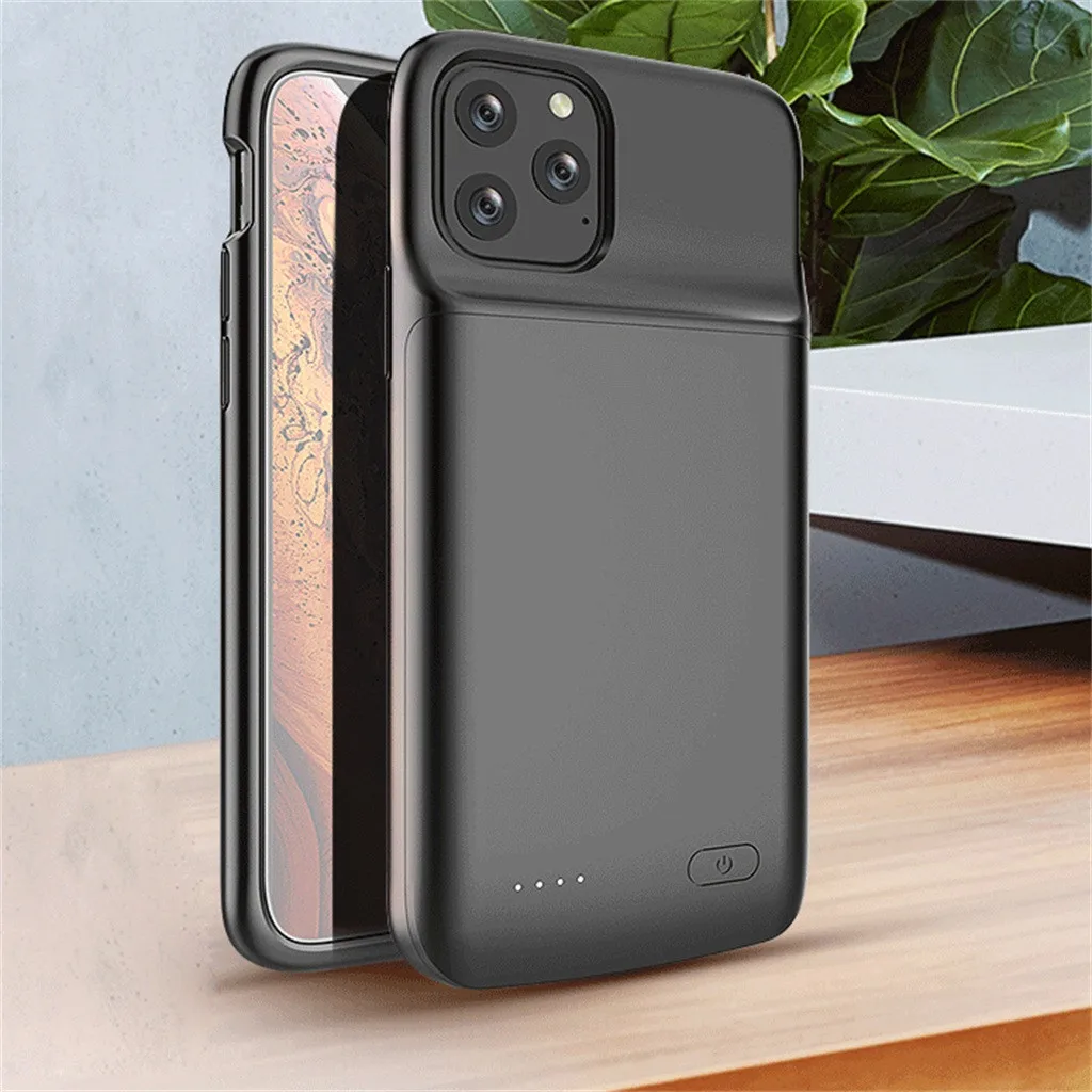 5000 мАч банк питания чехол для iPhone 11Pro 11Pro Max резервный аккумулятор крышка для iPhone 11 Расширенный телефон контейнер для аккумуляторных батарей
