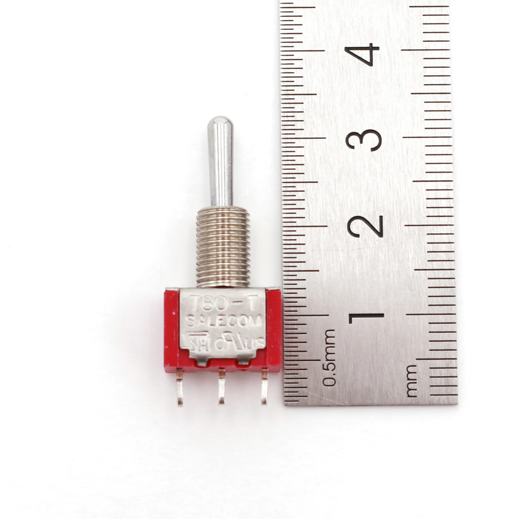 10Pcs T8014A Standard Lever 3Pin Momentary MOM-OFF-MOM Self-Return 3-Position SPDT Mini Toggle Switch | Обустройство дома
