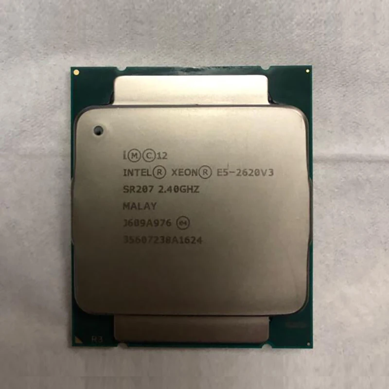 Процессор Intel Xeon E5 2620 V3 для ПК центральный процессор компьютера SR207 2 4 ГГц 6 ядер 85